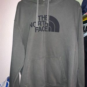 Green North Face Hoodie